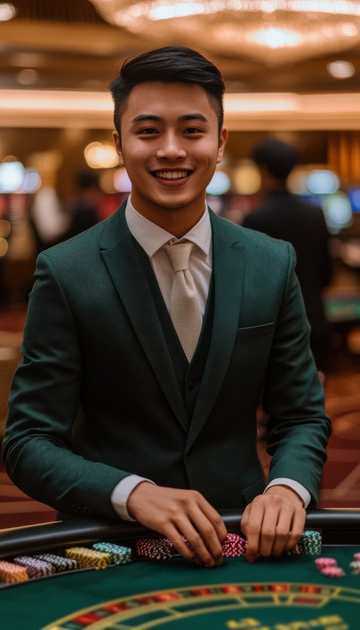 Streaming multi-kamera dealer roulette langsung